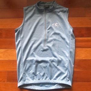 Cannondale 1/4 zip cycling jersey tank top